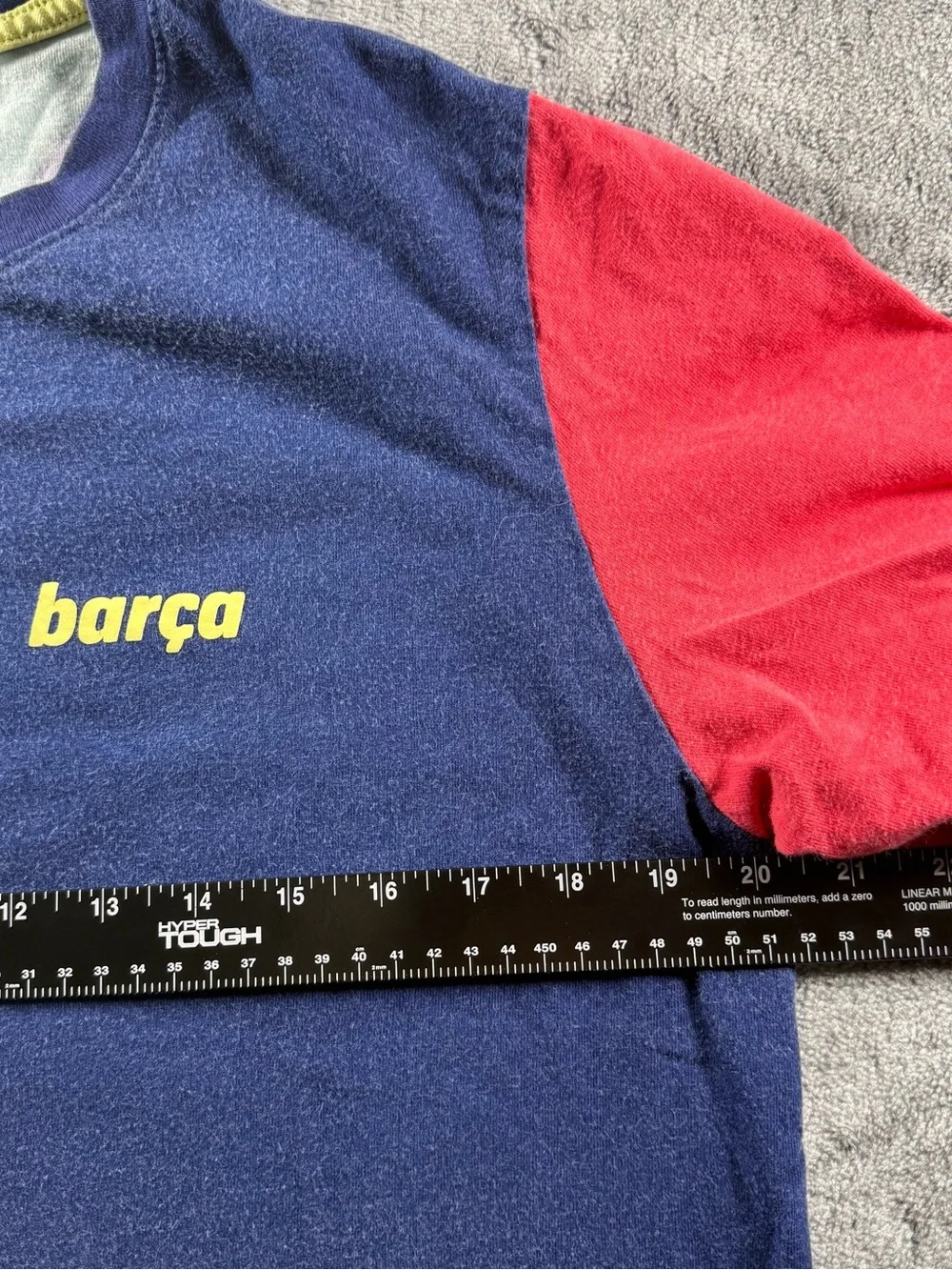Nike FC Barcelona Barca Ignite Multicolor Short Sleeve T-Shirt Men's Size Large